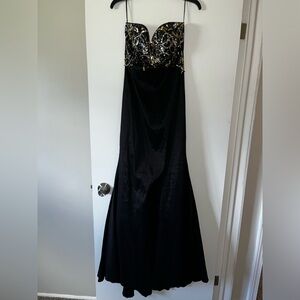 Form Fitting Black Dress
